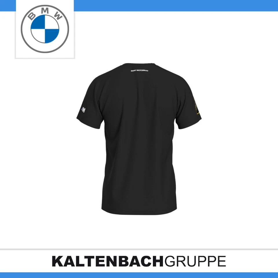 Camiseta Original BMW Motorcycle WorldSBK Fan Edition Toprak Negra Foto 3 de 4