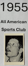 ART BUNTE - UNIVERSITY OF UTAH 1955 All American Sports Club card