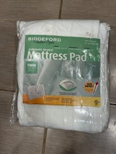 Biddeford Electric Heated Mattress Pad Analog Control White new