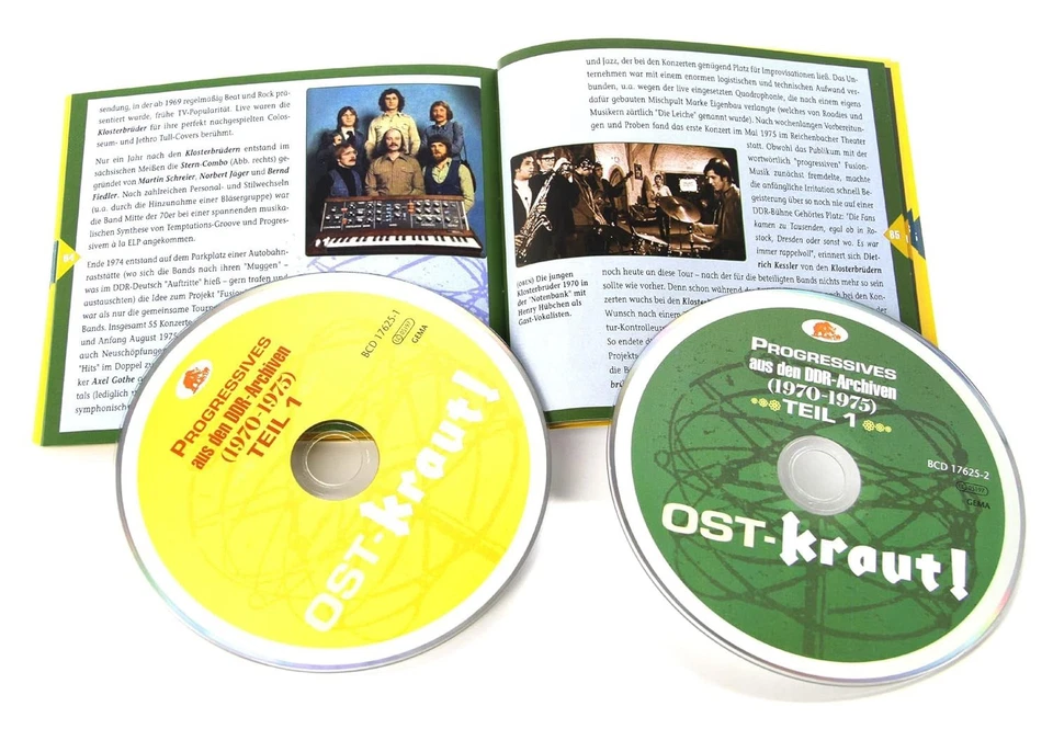 OST-KRAUT! - Progressives aus den DDR-Archiven 1970-1975 ( 2 CD-Set ) Neu & OVP - Bild 3 von 4