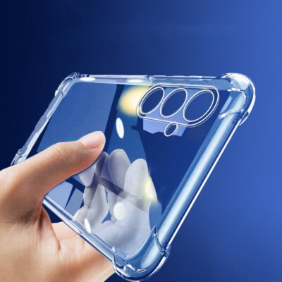 Für Samsung S25 S23 Ultra S24 FE S22 S21 A54 Bumper Klar Case Handy Schutzhüllen