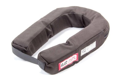 RJS 11000501 Neck Support SFI 3.3 Padded Fire Retardant Cotton Black
