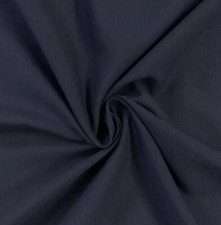 5 Yard Navy Polyester Chiffon Fabric 60 Width