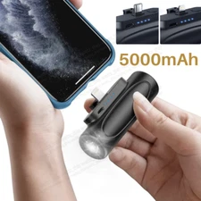 5000mAh Power Bank External Battery Compact Portable Charger For iPhone/Android