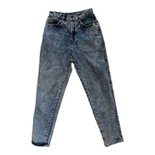 Vintage Levi  s Jeans 900 Series Tapered High Waist Acid Wash 80s Size 10 26x30