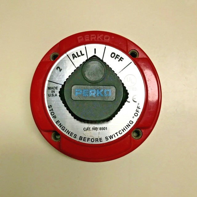Perko Marine Battery Switch 8501 | eBay