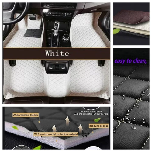 Fit Ford Crown Victoria Fusion Taurus Car Floor Mats Auto Carpets Waterproof Mat - Imagen 7 de 41