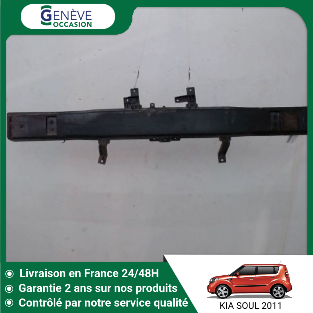 Pare-chocs Arrière Pour KIA SOUL 1 Phase 1 - Référence 866112K000 - Noir - Occasion En Bon état