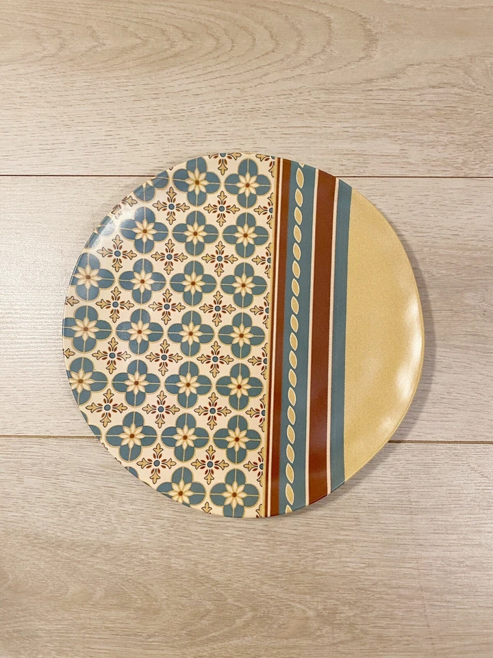 Servizio Piatti 18 Pezzi Brandani Le Cementine Infiore In Gres Porcellanato - Immagine 3 di 4