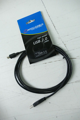 Accu-Cable Code 387005 High Speed USB 2.0 Cable Kabel USB A/mini 2 Meter X-1750