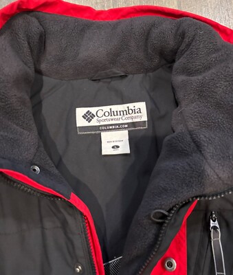 Columbia Nylon Hooded Jacket Full Zip Coat RN 69724 CA 05367 Men's