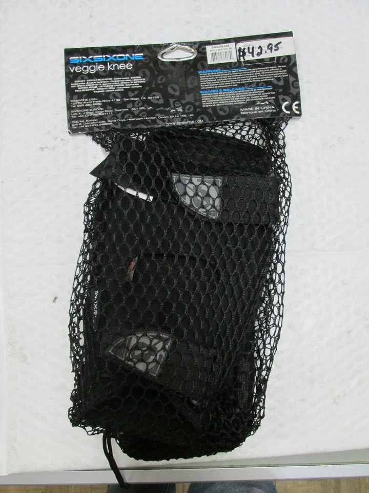 Par de rodilleras Six Six One pequeñas vegetales envolventes Mountain Trail BMX Foto 2 de 3