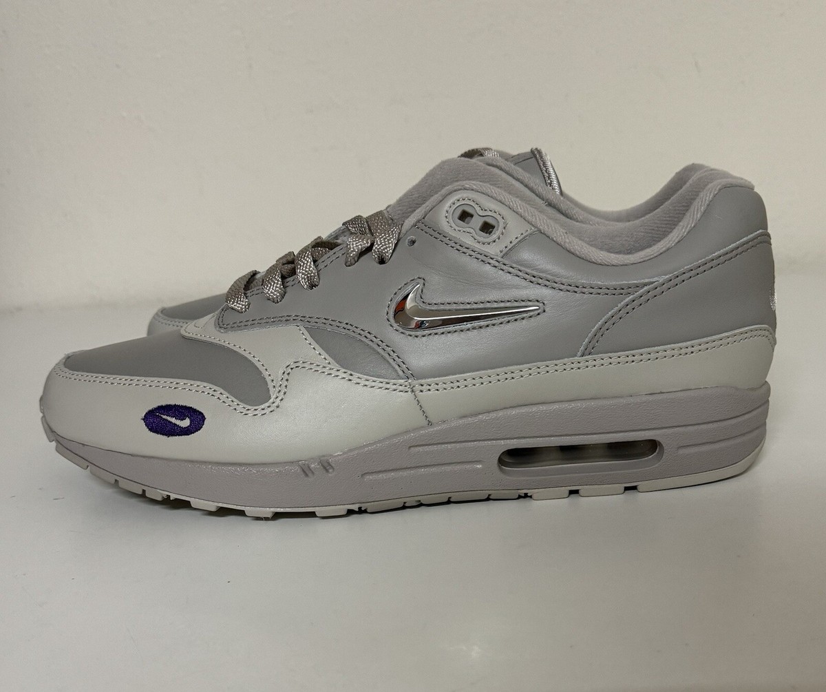 NIKE ID（NIKE by you）27cm Nike Air Max 1 By You ID Mens Sz 11 Croc Grey Black FJ8893-900
