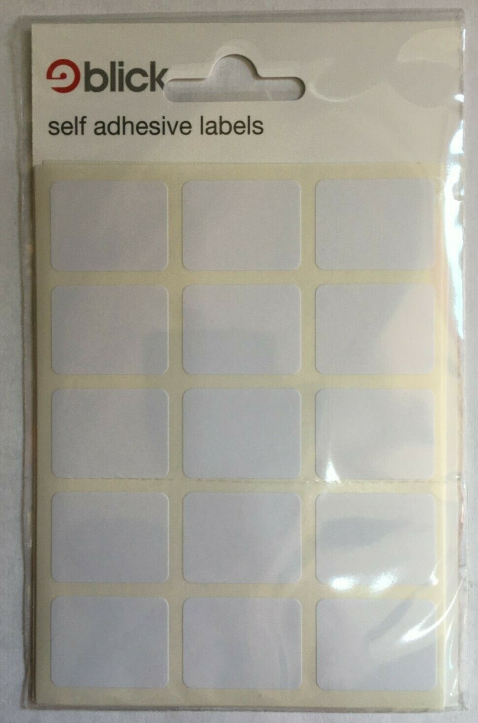 White Small Sticky Labels 19 x 25mm Price Stickers Tags Blank Self ...