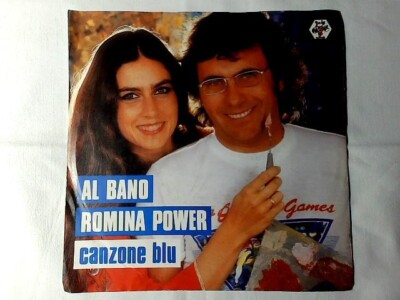 AL BANO & ROMINA POWER Canzone blu 7'' GERMANY DARIO FARINA