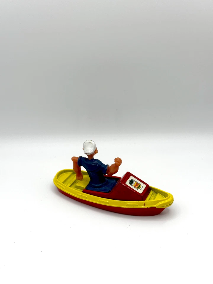 Popeye The Sailor Man Corgi Die Cast Boat Car (1980) - Imagem 2 de 2