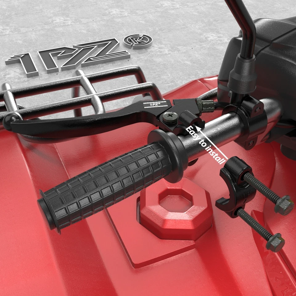 Left Right 7/8" 22mm Clutch Brake Handle Levers For Honda CRF70F 80F 100F 150F - Image 4 of 4