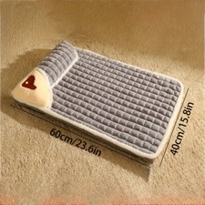Comfortable Thickened Cat Bed Dog Sleeping Pad - Detachable Milk Pad