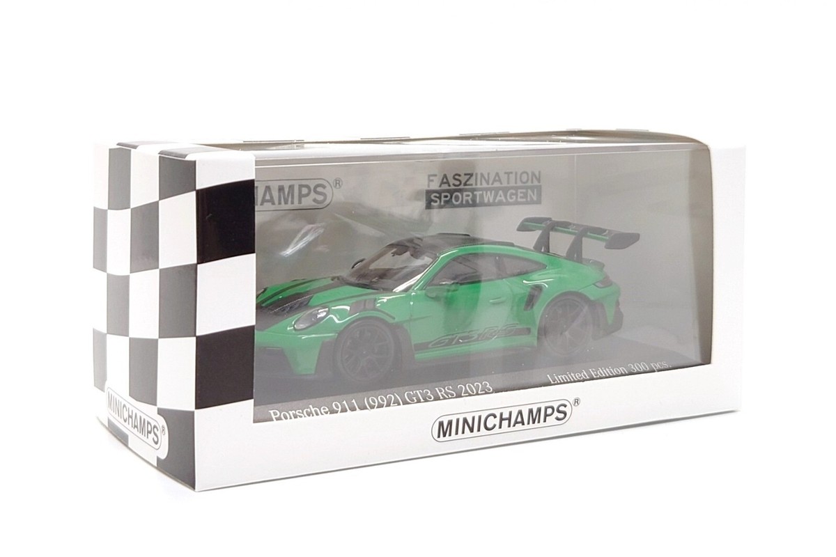 Minichamps 1:43 Porsche 911 GT3 RS (992) in Python Green | eBay