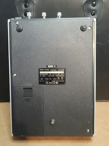 Vintage Working Sony TC-124CS Stereo Cassette-Corder Made in Japan 70s Great Con - Bild 20 von 22