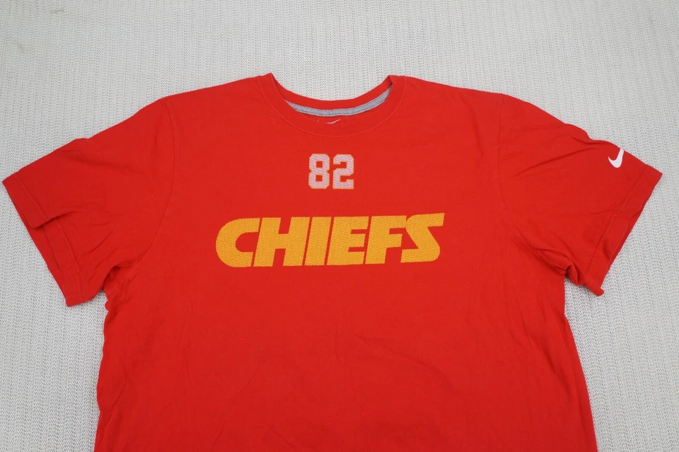 Рубашка мужская Nike Kansas City Chiefs 2XL XXL красная No82 Dwayne Bowe NFL футбол - Изображение 2 из 4