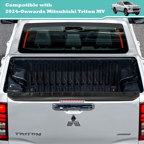 Rail Spoiler Tail Gate Protector Tailgate Cover For Mitsubishi Triton MV 2024+ - Picture 8 of 8