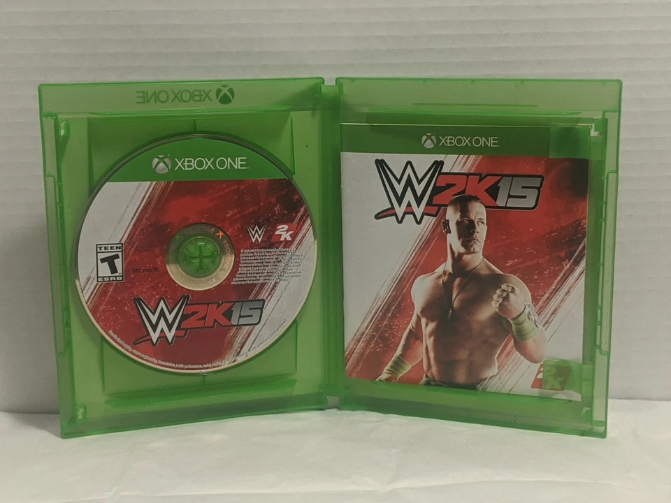 WWE 2K15 (Microsoft Xbox One, 2014) Complete Disk Mint - Image 2 of 3