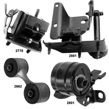 Engine Mounts & Automatic Trans Mounts 4PCS For Pontiac Bonneville 99-94 V6-3.8L