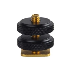 1Pc Hot Shoe for Nikon Accessories 1/4"Tripod Screw Hot Shoe Adapter Holder