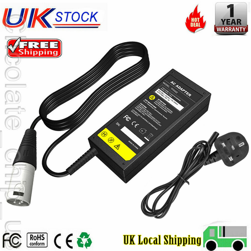24V 2A Scooter Battery Charger Adapter For Bladez XTR