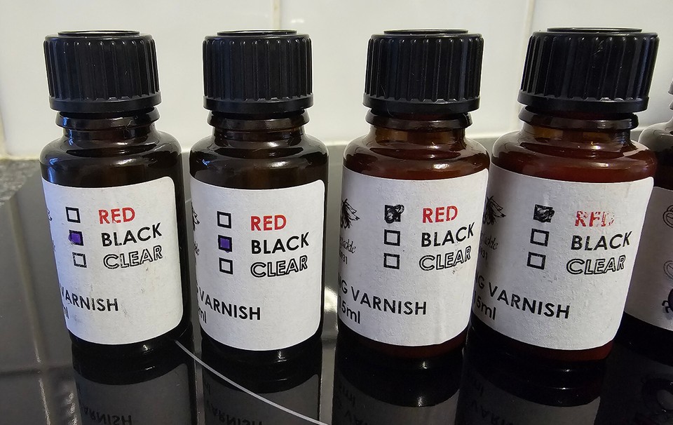 Fly tying Varnish and UV resin. 7 Bottles Job lot. Please read