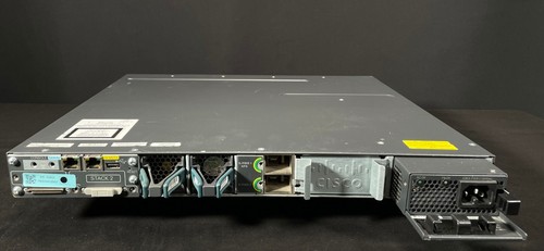 Cisco WS-C3750X-48PF-S 48 Port PoE 3750X Gigabit Switch - Same Day Shipping - Picture 4 of 5