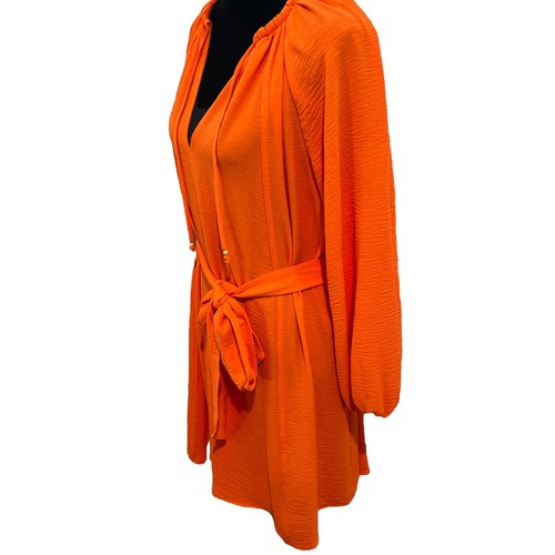 Antonio Melani Dress Women’s Extra Large V Neck Long Sleeve Mandarin $169 - Picture 7 of 13