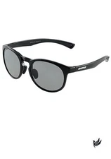 SWANS ER Sunglasses Made in Japan AMZ-ER5-0053 Black/Polarized Light Smoke Round