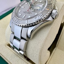 Rolex Yacht-Master 40 Platinum Bezel Stainless Steel Oyster Bracelet 2003 16622 6