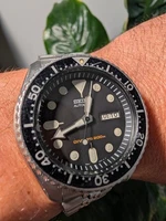 Seiko SKX007 7S26-0020 Original Vintage Diver Recent Service Wabi Patina