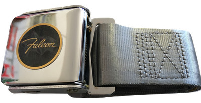 Ford Falcon Logo Seatbelt Charcoal Grey XK XL XM XP Ford Seatbelts Seat Belts