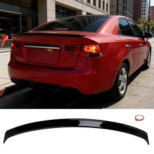 For Kia Forte Sedan Rear Spoiler Trunk Wing Factory Style Gloss Black 2010-2013 For Kia Forte Sedan Rear Spoiler Trunk Wing Factory Style Gloss Black 2010-2013
