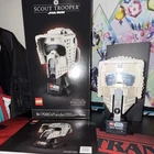 Preowned LEGO Star Wars Scout Trooper Helmet 75305 471pcs with box,instructions