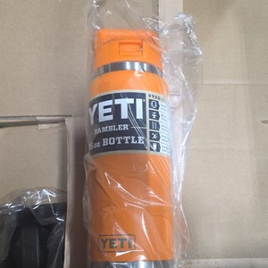 YETI Rambler 26 oz Insulated Straw Lid Water Bottle King Crab Orange MPN G9501-1