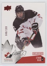 2015 Upper Deck Team Canada Juniors Exclusives 48/199 Ethan Bear #15 4ry