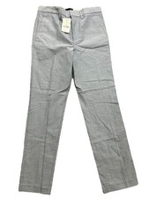 NEW Crewcuts Boy  s 8 Oxford Thompson Pants Light Blue
