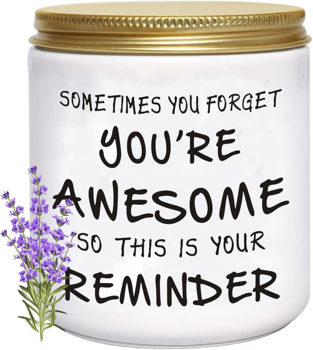 Candles Gifts for Women Inspirational Unique Valentines Mothers Day Christmas Bi-image