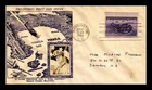 US COVER PHILIPPINES FDC SCOTT 925 WWII MACARTHUR PATRIOTIC CROSBY PHOTO