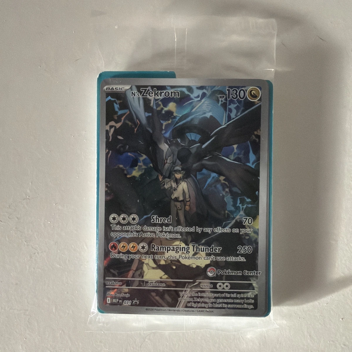 Pokémon Zekrom Pokémon TCG Individual Collectible Card Game Cards