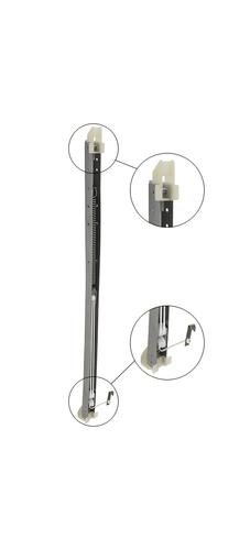 CRL 2820 Window Channel Balance With FS293BA Guides Attached for Sash Windows - Picture 2 of 3
