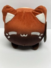 Aurora - Tasty Peach - 7" Catpuccino Meowchi Enchanting Stuffed Animal NWT