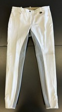 HKM Damen Turnier Reithose "Louise" Gr. D42 Weiß Vollbesatz SALE! %