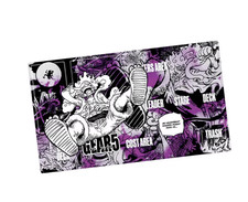 Alfombra de juego Monkey D. Luffy Gear 5 de una pieza con zonas TCG juego de cartas alfombrilla _hh30
