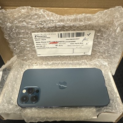 Apple iPhone 12 Pro - 128 GB - Pacific Blue (Unlocked)